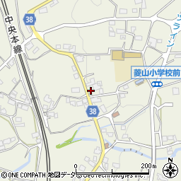 山梨県甲州市勝沼町菱山1214周辺の地図