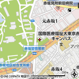 豊川稲荷東京別院周辺の地図