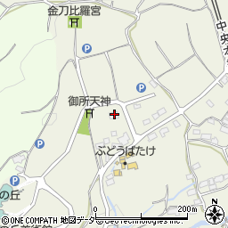 山梨県甲州市勝沼町菱山1415周辺の地図