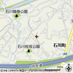 東京都八王子市石川町2521周辺の地図