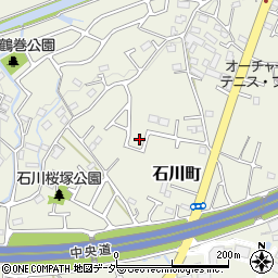 東京都八王子市石川町1558周辺の地図