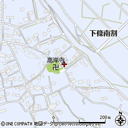 山梨県韮崎市龍岡町下條南割1309周辺の地図