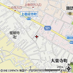東京都八王子市大楽寺町239周辺の地図