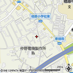 東京都八王子市楢原町332周辺の地図