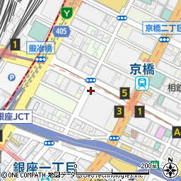 亀田京橋クリニック・歯科周辺の地図