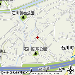 東京都八王子市石川町2507周辺の地図