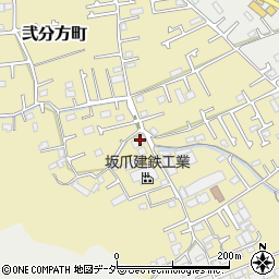 東京都八王子市弐分方町286周辺の地図