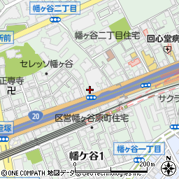 京王幡ヶ谷マンション周辺の地図