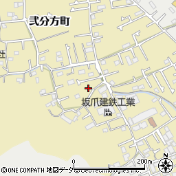 東京都八王子市弐分方町290-1周辺の地図