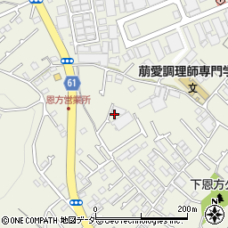 東京都八王子市下恩方町1085周辺の地図