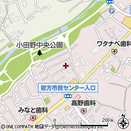 東京都八王子市西寺方町438周辺の地図