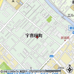 東京都江戸川区宇喜田町1373周辺の地図
