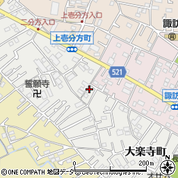 東京都八王子市大楽寺町238周辺の地図