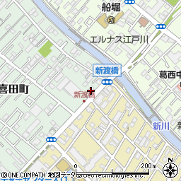 東京都江戸川区宇喜田町1394周辺の地図