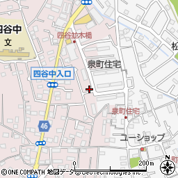 東京都八王子市四谷町711周辺の地図