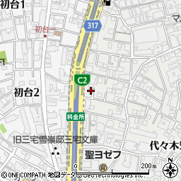 東京都渋谷区代々木5丁目20-11周辺の地図