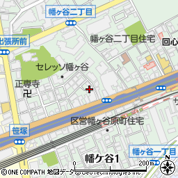 ツインコート幡ケ谷周辺の地図