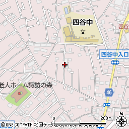 東京都八王子市四谷町568周辺の地図