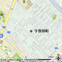 東京都江戸川区宇喜田町1362周辺の地図