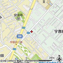 東京都江戸川区宇喜田町1235周辺の地図