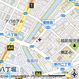 ホシザキ東京株式会社　中央支店周辺の地図
