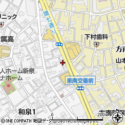 福岡明夫　税理士事務所周辺の地図