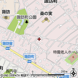 東京都八王子市諏訪町207周辺の地図