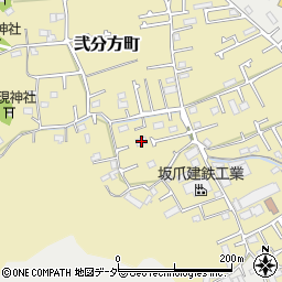 東京都八王子市弐分方町297周辺の地図