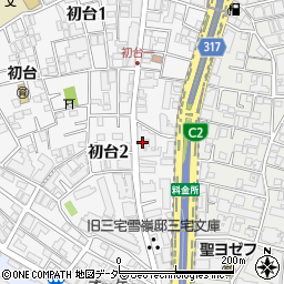 東京都渋谷区初台2丁目29-3周辺の地図