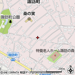 東京都八王子市諏訪町185周辺の地図