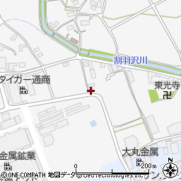 山梨県韮崎市大草町下條中割627-1周辺の地図