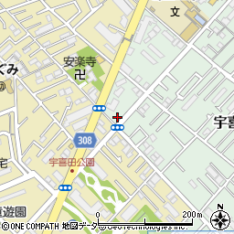 東京都江戸川区宇喜田町1233周辺の地図