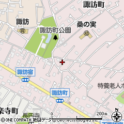 東京都八王子市諏訪町227周辺の地図