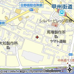 東京都日野市日野1583周辺の地図