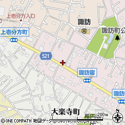 諏訪町アパート周辺の地図