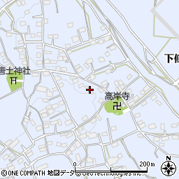 山梨県韮崎市龍岡町下條南割1279周辺の地図