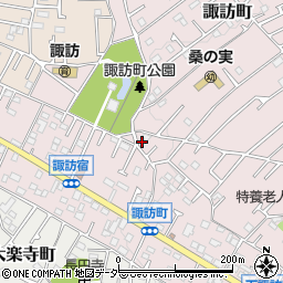 東京都八王子市諏訪町228周辺の地図