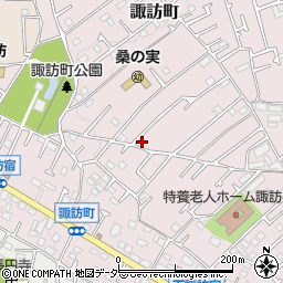 東京都八王子市諏訪町197周辺の地図