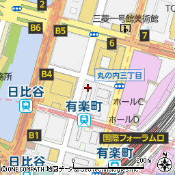 あづま 有楽町店周辺の地図