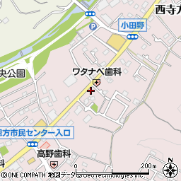 東京都八王子市西寺方町505周辺の地図