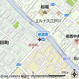 東京都江戸川区宇喜田町1396周辺の地図