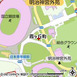 東京都新宿区霞ヶ丘町8の地図 住所一覧検索 地図マピオン