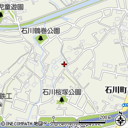 東京都八王子市石川町1571周辺の地図