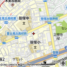 Ｔ．Ｓ．Ｋ．笹塚マンション周辺の地図