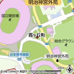 日本スポーツ振興センター（独立行政法人）管理部総務課周辺の地図