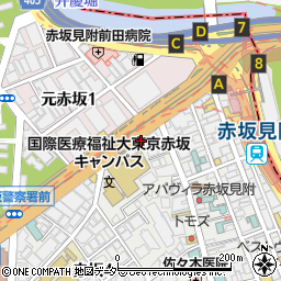 赤坂ビル有限会社周辺の地図