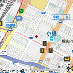 シェ・イノ　京橋周辺の地図