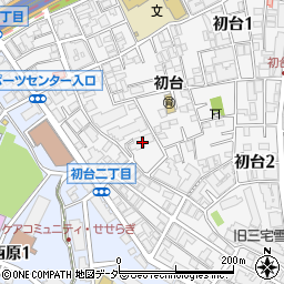 東京都渋谷区初台2丁目16-18周辺の地図