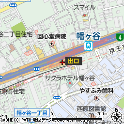 東京都渋谷区幡ケ谷1丁目3周辺の地図