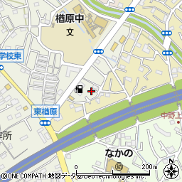 東京都八王子市楢原町1133周辺の地図